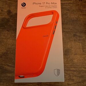 Beats by Dre Orange Case for iPhone 17 Pro Max